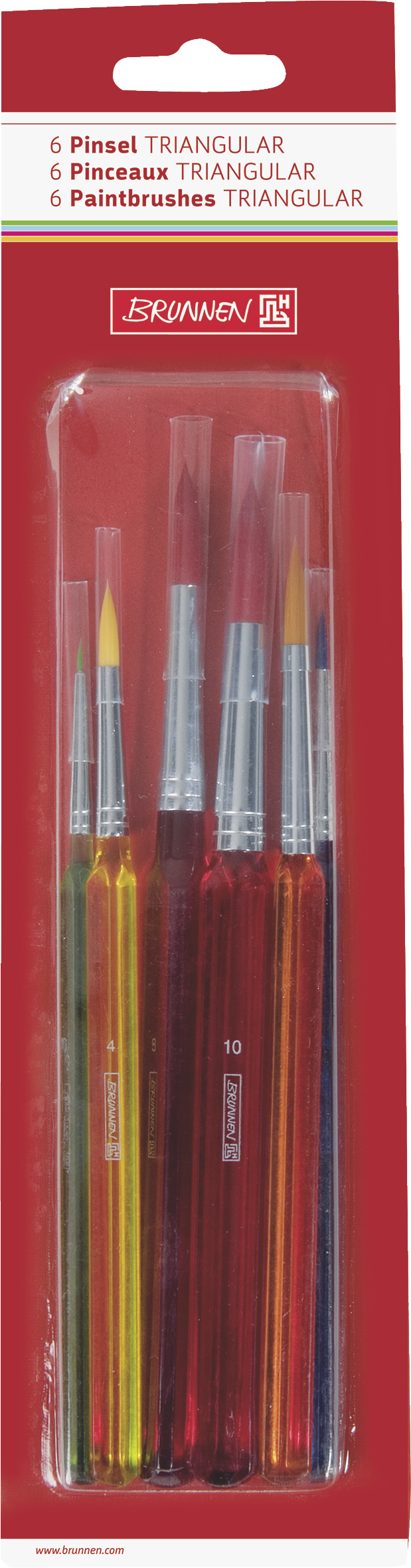 Pinceaux pour l'école Set